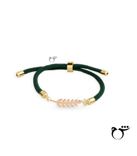 دستبند گندم بندی سبز