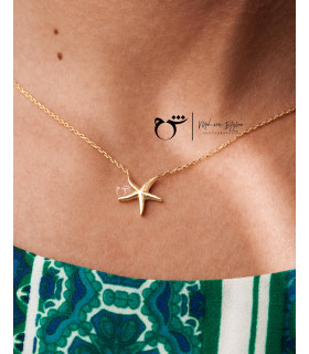 گردنبند ستاره دریایی-گالری شیدا مجد