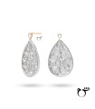 گوشواره دچار اشک زیرکن ریز