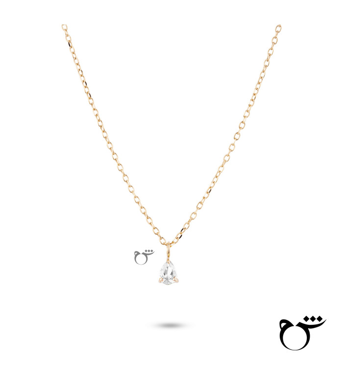 گردنبند اشک زیرکن ریز-گالری شیدا مجد