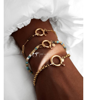 دستبند لینک S-گالری شیدا مجد