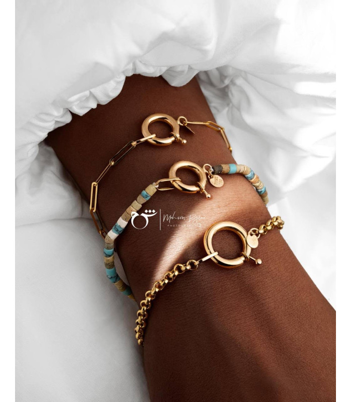 دستبند لینک S-گالری شیدا مجد