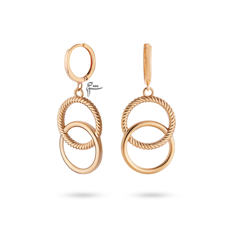 گوشواره شنل طلا زنانه