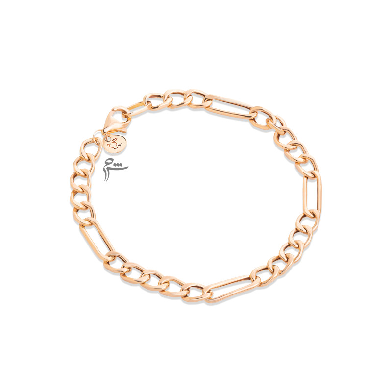 دستبند طلا طرح فیگارو-گالری شیدا مجد