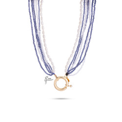 گردنبند طلا طرح شفق-گالری شیدا مجد