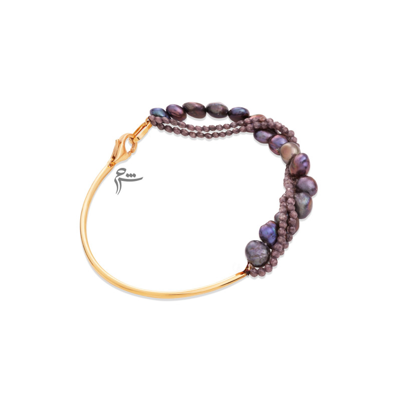 دستبند بنگل لوندر-گالری شیدا مجد