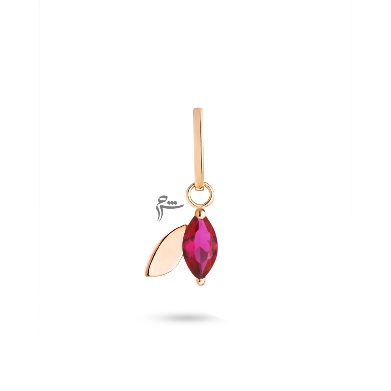 آویز برگ سرخ-گالری شیدا مجد